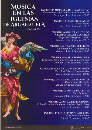Música en las iglesias Arganzuela